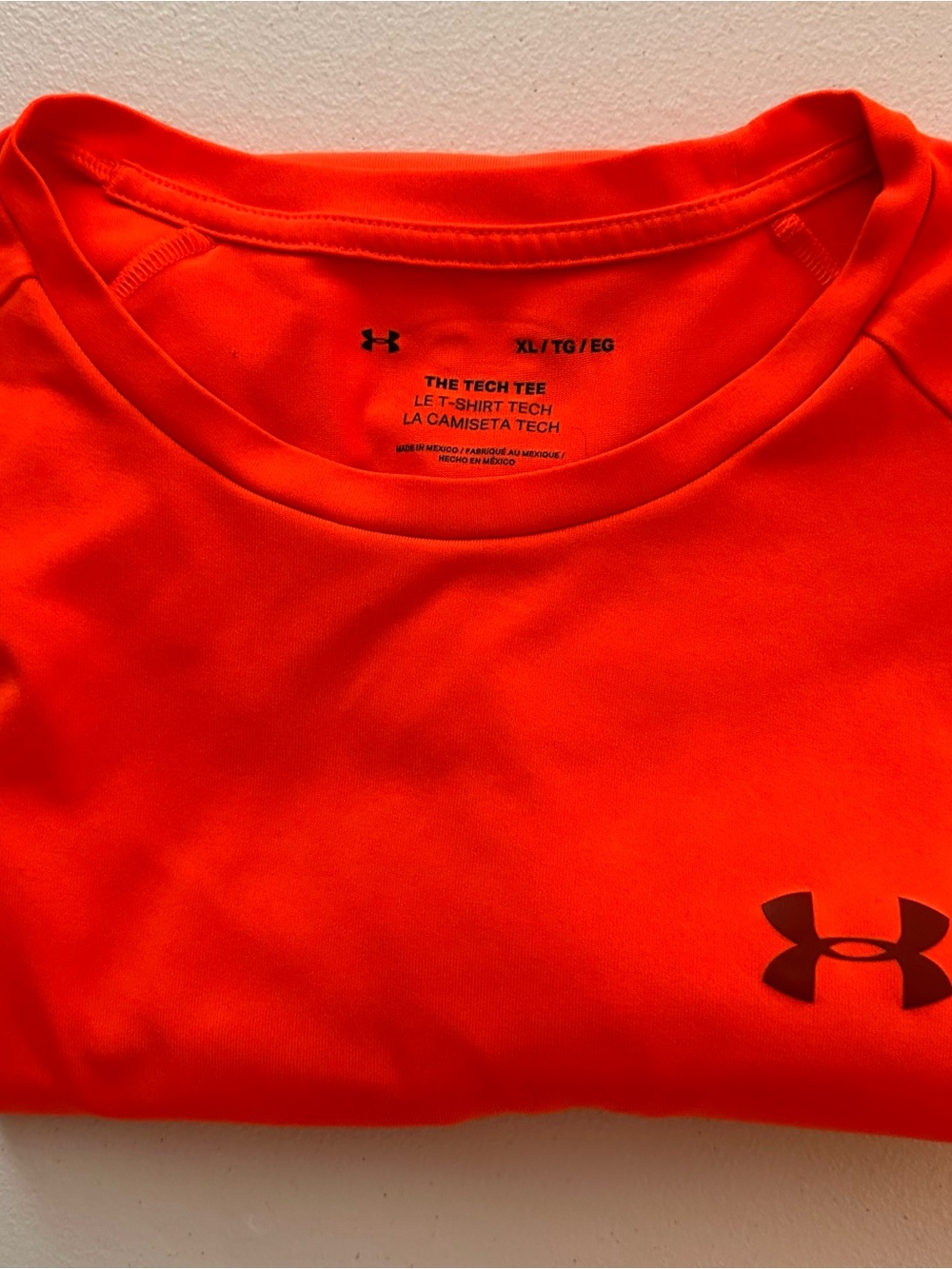 Under‎ Armour The Tech Tee in Neon Orange